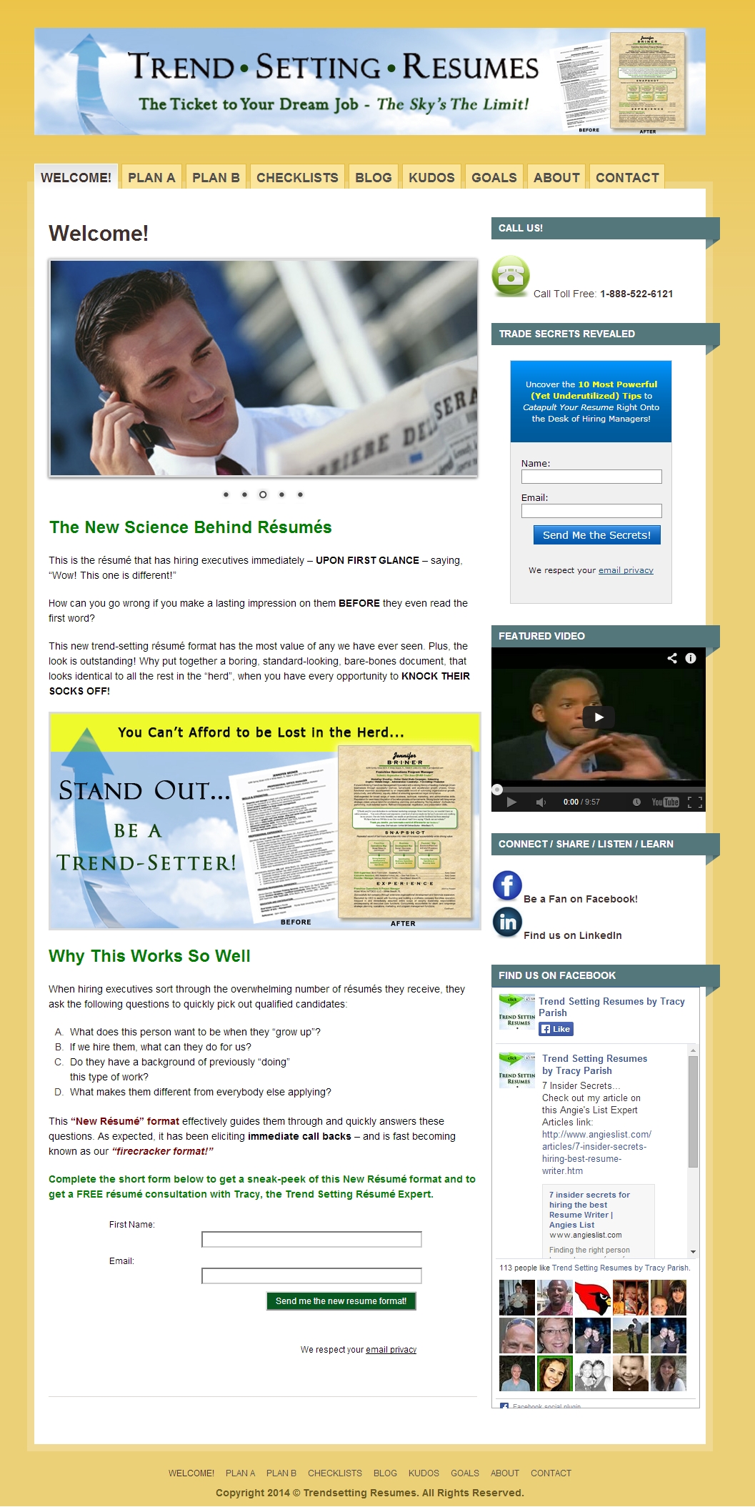 Trend Setting Resumes